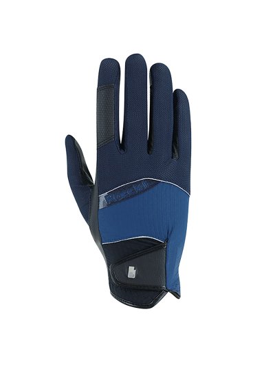 Guantes de montar a caballo azules transpirables - MILLERO - Roeckl
