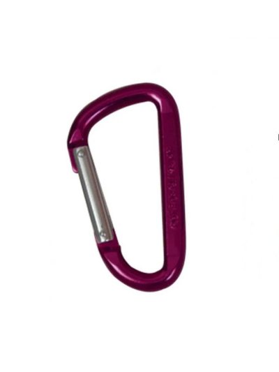 Pink aluminum firefighter carabiner - Zaldi