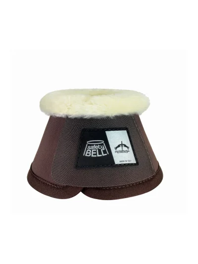 Brown overreach boots Safety-Bell Light Save the Sheep - Veredus