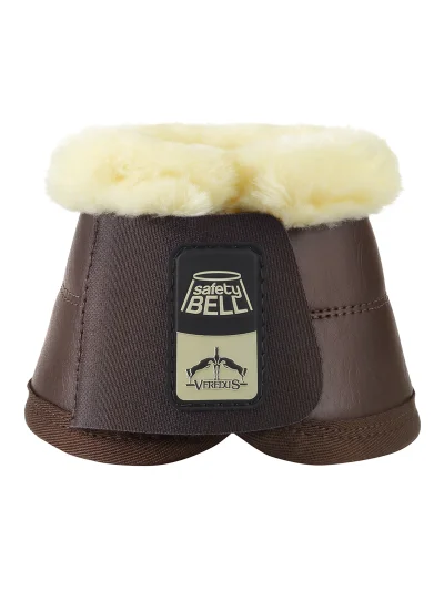 Brown overreach boots Safety-Bell Save the Sheep - Veredus