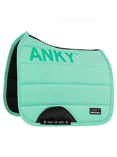 Green (Bermuda) dressage saddle pad for horse - Anky