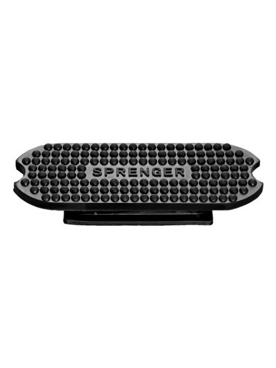 Par de tacos negros para estribos 120mm basic goma - Sprenger