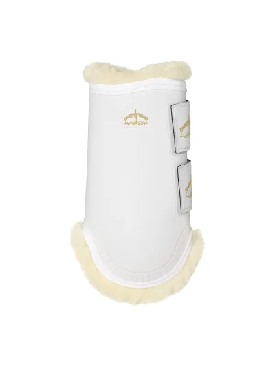Guêtres antérieures de travail et paddock blanches TRB Save the Sheep - Veredus
