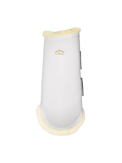 Guêtres postérieures de travail et paddock blanches TRB Save the Sheep - Veredus
