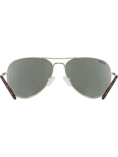 Lunettes de soleil style aviador dorées avec verres verts lgl 45 - UVEX - imagen 2