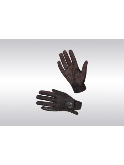 Gants marron pour l'équitation modèle V-skin - Samshield