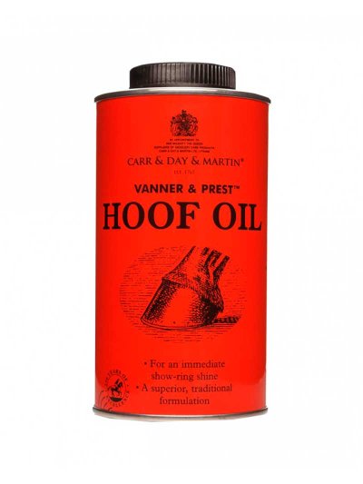 Huile pour sabots - Vanner&amp;Prest Hoof oil - Carr&amp;Day&amp;Martin