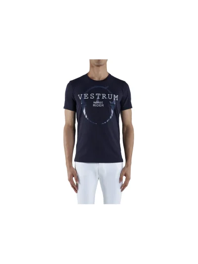Camiseta azul marino de manga corta para hombre Knoxville - Vestrum - imagen 2