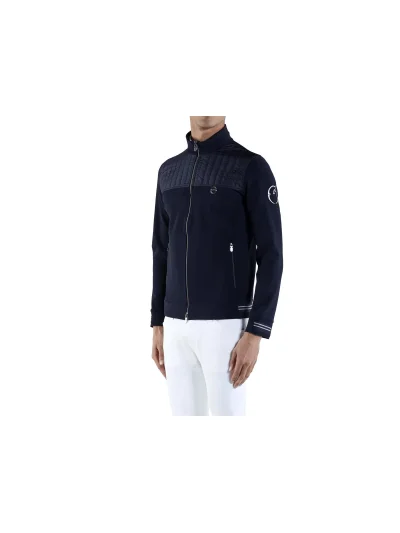 Chaqueta de entrenamiento azul marino con cuello alto para hombre Oklahoma - Vestrum - imagen 2