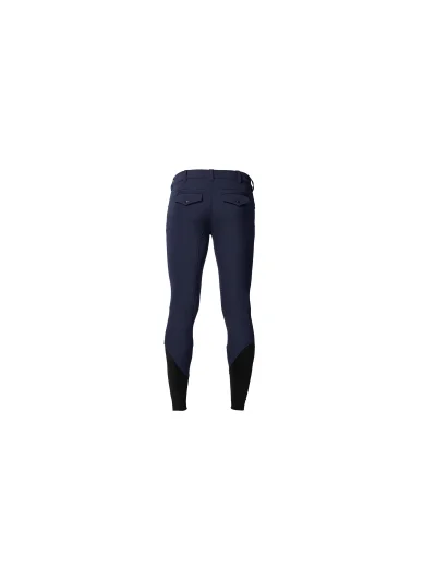 Pantalones de montar a caballo azul marino (grip culera) para hombre – Dublino - Vestrum - imagen 3