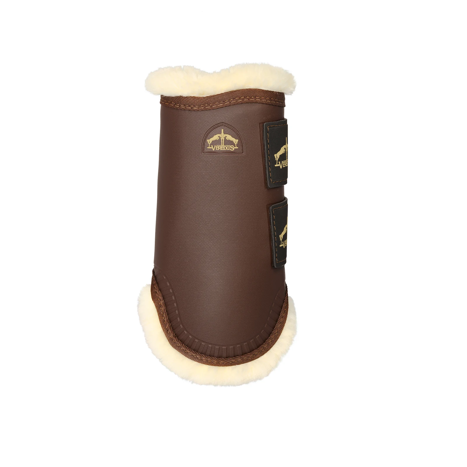 Brown front training and turnout boots TRB Save the Sheep - Veredus