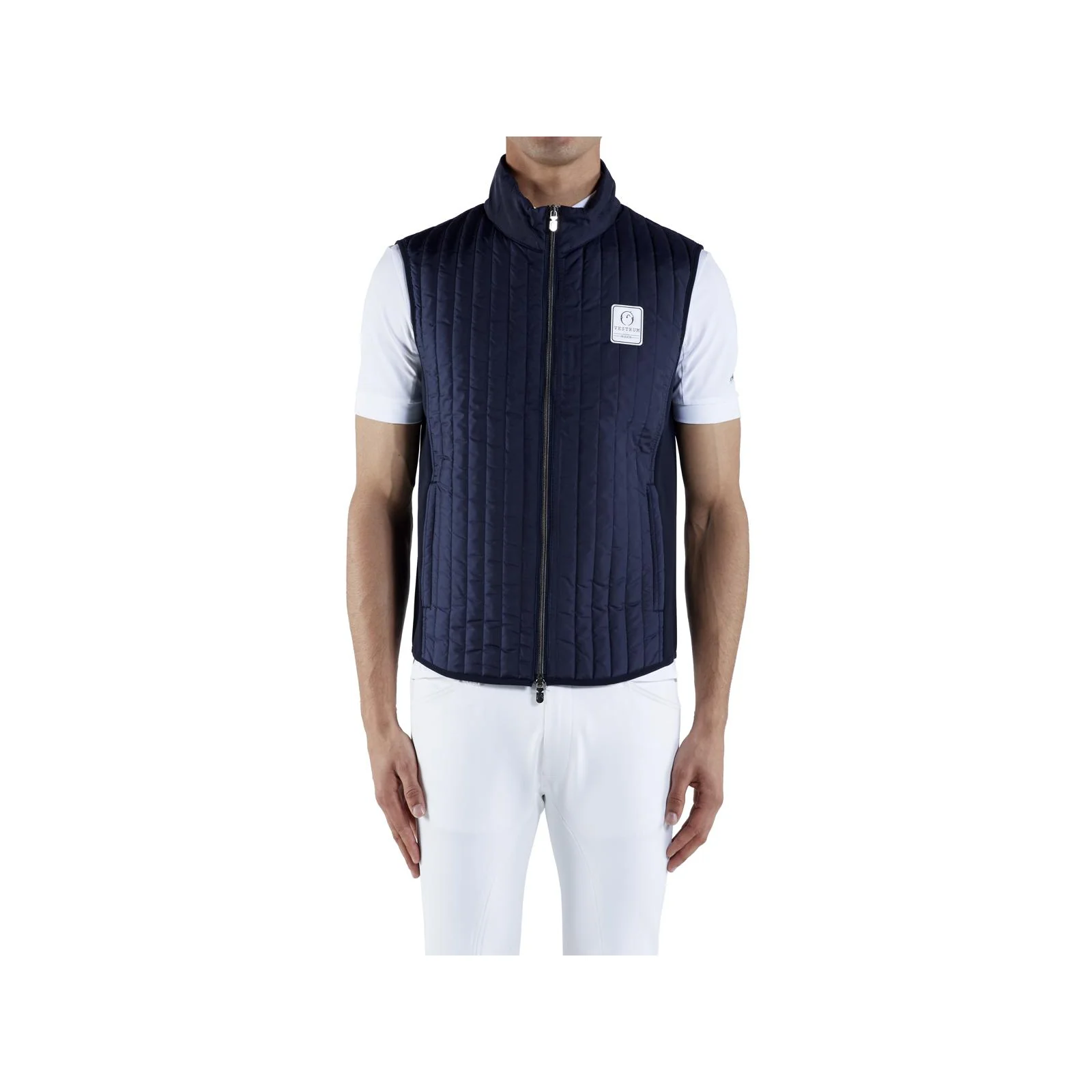 Chaleco fino acolchado azul marino para hombre Coimbra - Vestrum