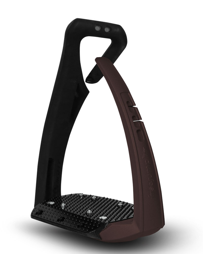Stirrups Brown color model Soft'Up Pro+ by Freejump