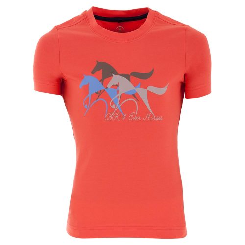 Camiseta para niños modelo 4-Ever Horses Mimi Color Salmón de BR