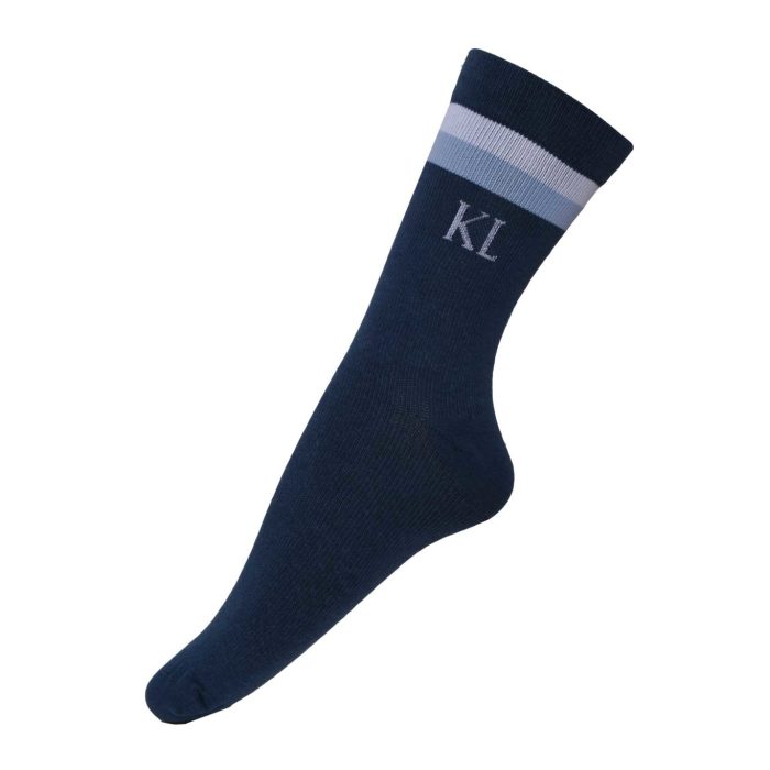 Calcetines cortos de deporte azules unisex modelo Algeciras de Kingsland