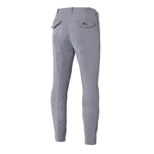 Pantalones full-grip gris para hombre modelo Kenton de Kingsland
