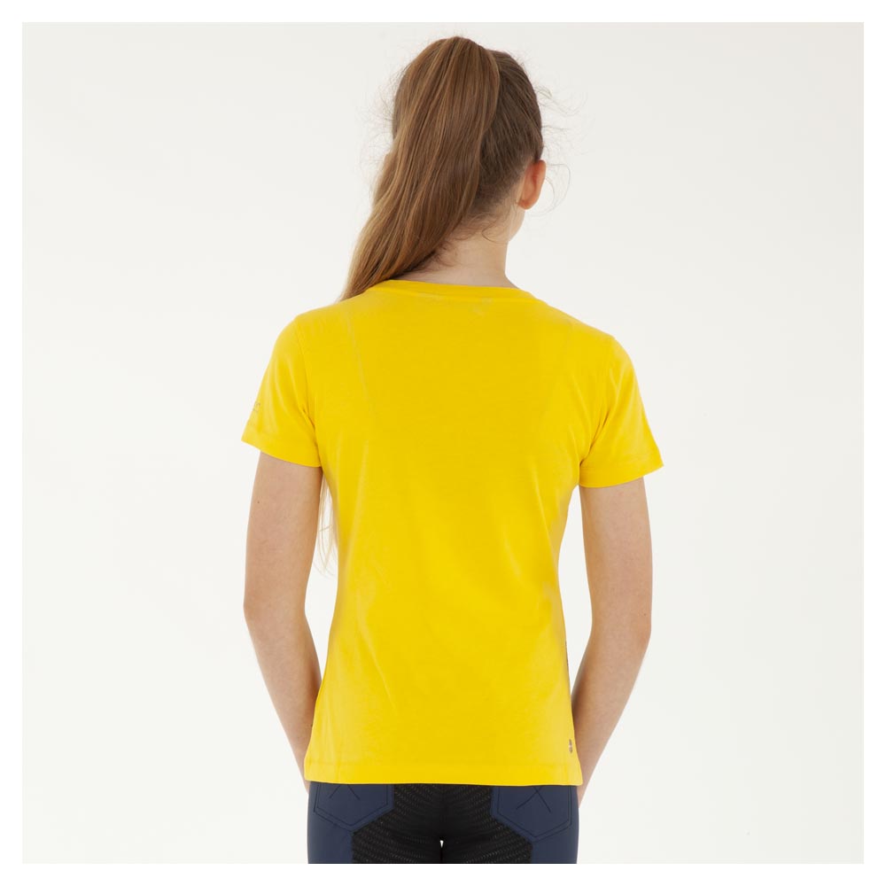 Camiseta de manga corta amarilla para niña de Anky