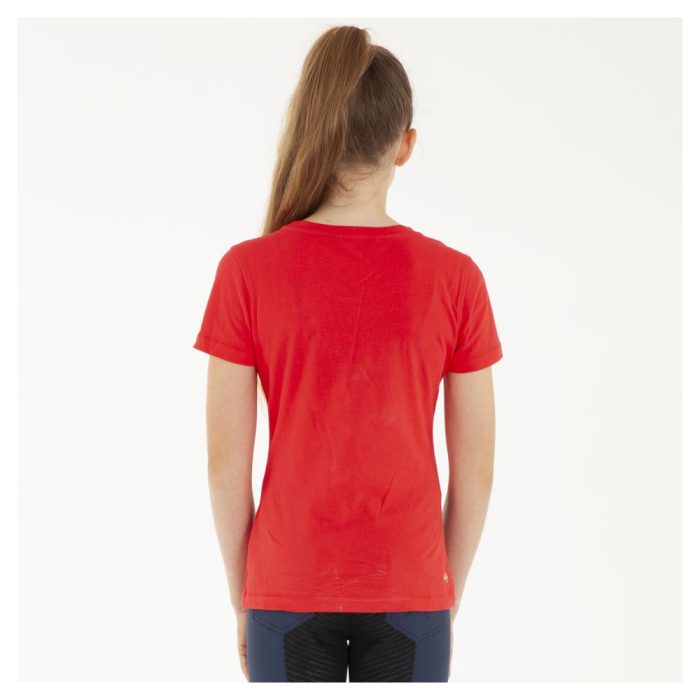 Camiseta de caballo para niña modelo ATK191301 Color Rojo de Anky