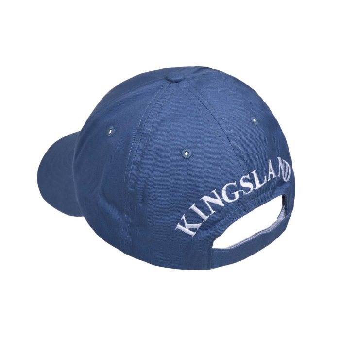 Gorra unisex azul con logo azul marino modelo KLargus de Kingsland