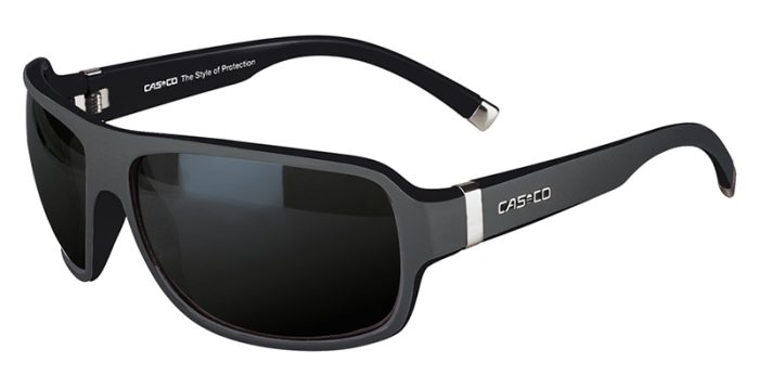 Gafas de sol deportivas grises y negro mate unisex modelo SX-61 Bicolor de Casco