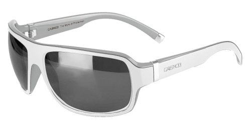 Gafas de sol deportivas blancas y plateadas unisex modelo SX-61 Bicolor de Casco