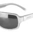 Gafas de sol deportivas blancas y plateadas unisex modelo SX-61 Bicolor de Casco