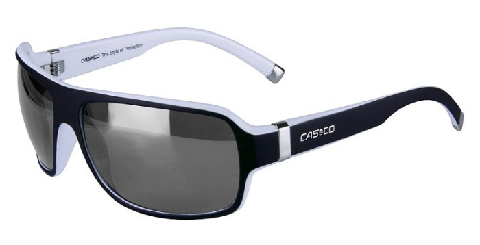 Gafas de sol deportivas negras y blancas unisex modelo SX-61 Bicolor de Casco