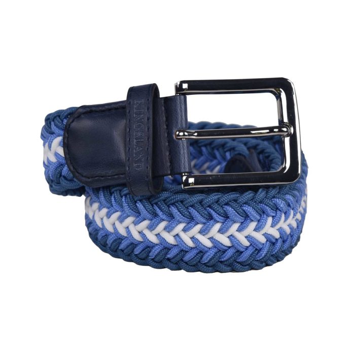 Cinturón elástico azul unisex modelo Talios de Kingsland