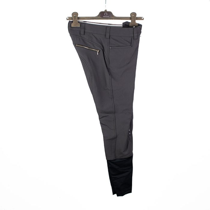 Pantalones de competición marrón oscuro (grip rodilla) modelo Parigi de Vestrum.