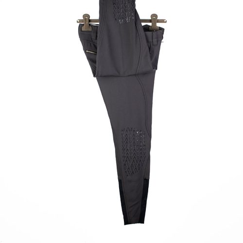 Pantalones de competición marrón oscuro (grip rodilla) modelo Parigi de Vestrum.