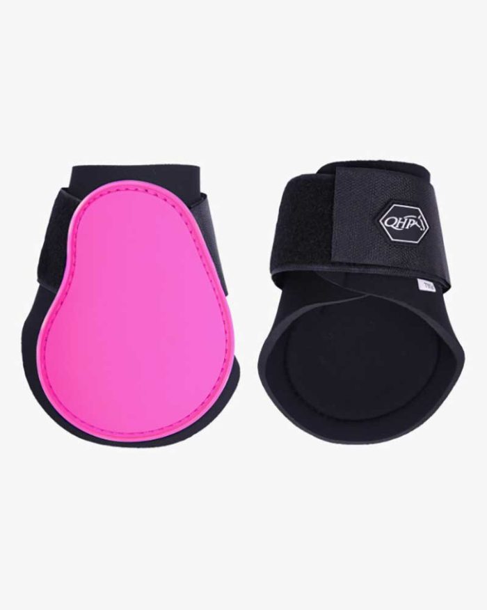 Pack de 2 protectores de menudillo (traseros) rosas para pony - QHP