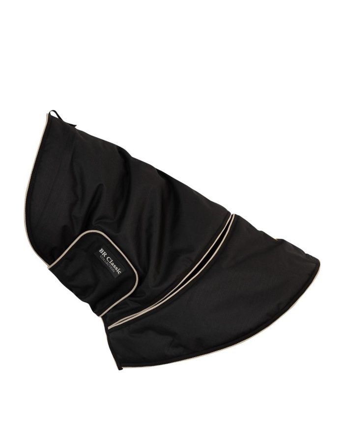 Black neck blanket for horses - BR