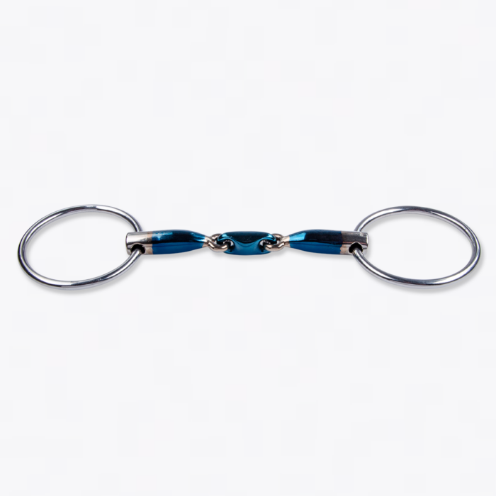 Filete de anillas 3 piezas para caballo (eliptical) - Sweet Iron Ioose ring - Trust