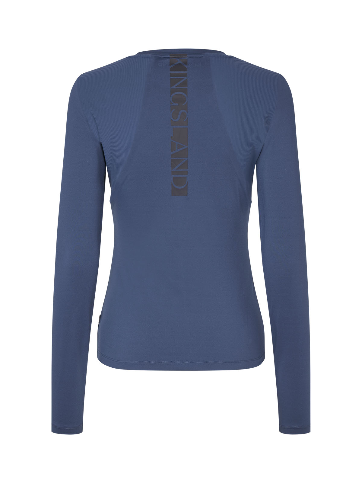 Women’s blue long-sleeve training shirt - KLMandy Kingsland - Image 2
