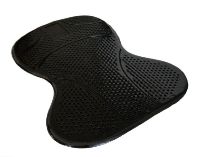 Salvacruces/protector negro de silicona -Lexhis